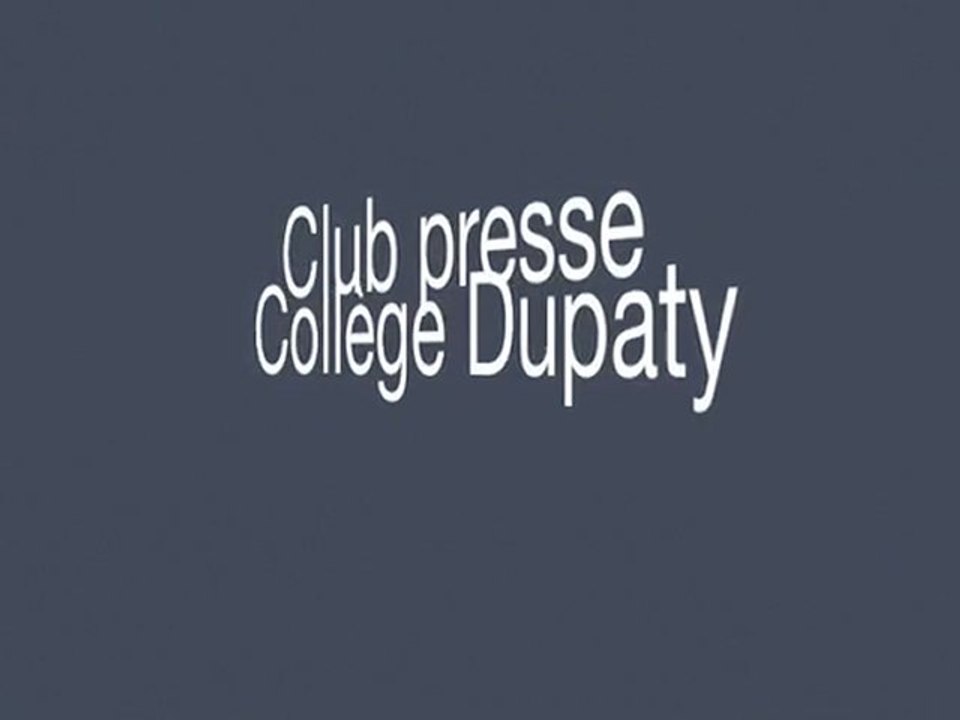 Le club video du collège