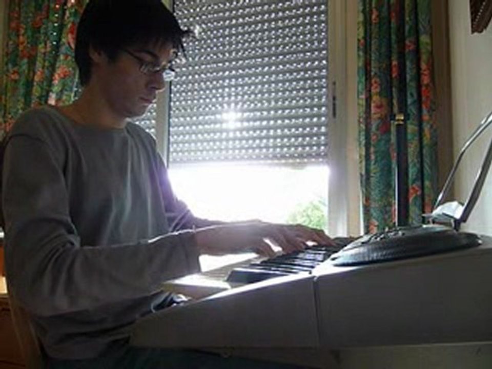 Mega Man II Dr. Wily Stage 1 piano