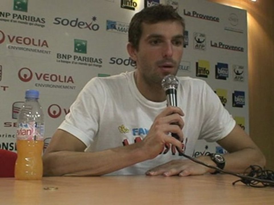 Conférence de presse : Julien Benneteau - 20 Février 2010