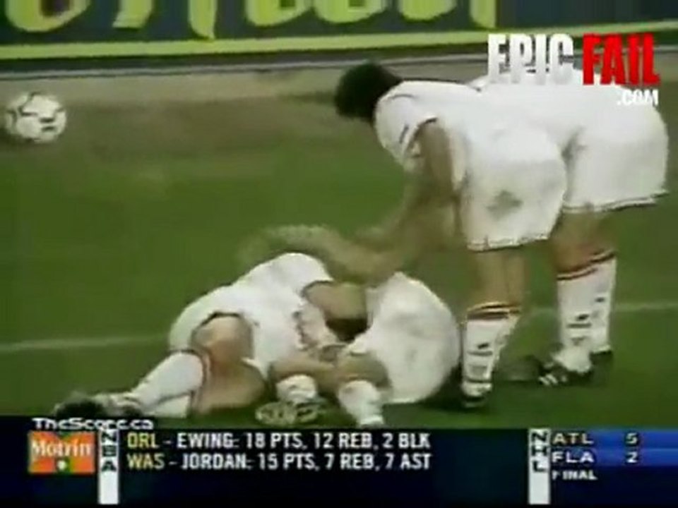 Soccer Celebration Fail