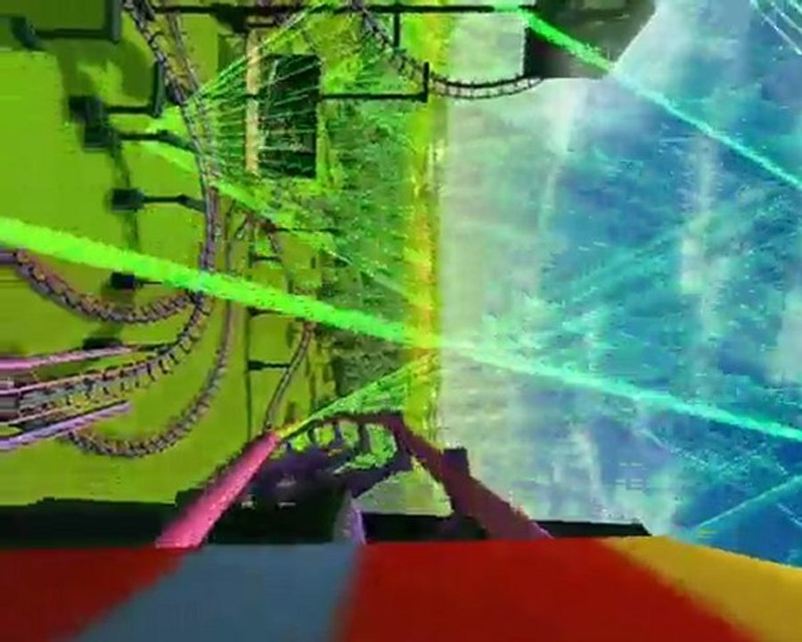 Purple Haze (Back Park) - RollerCoaster Tycoon 3