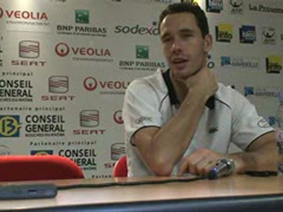 Conférence de presse : Michaël Llodra - 20 Février 2010