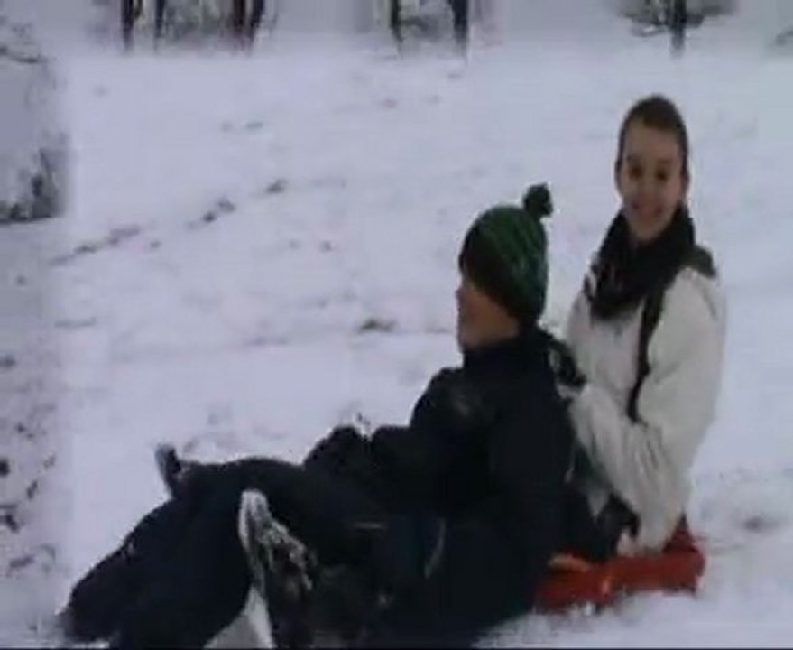 Après-midi 100 % luge :)