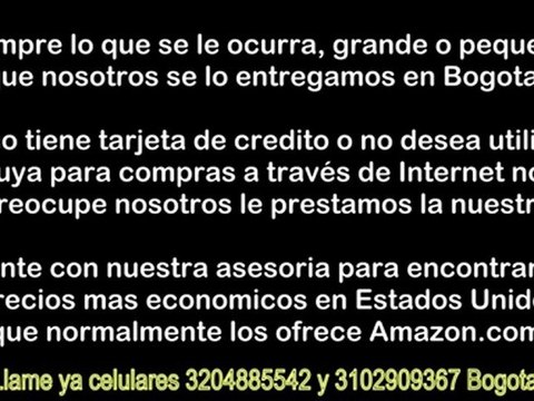 Casillero Internacional USA Bogota 3102909367