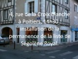 Liste Ségolène Royal, permanence à Poitiers