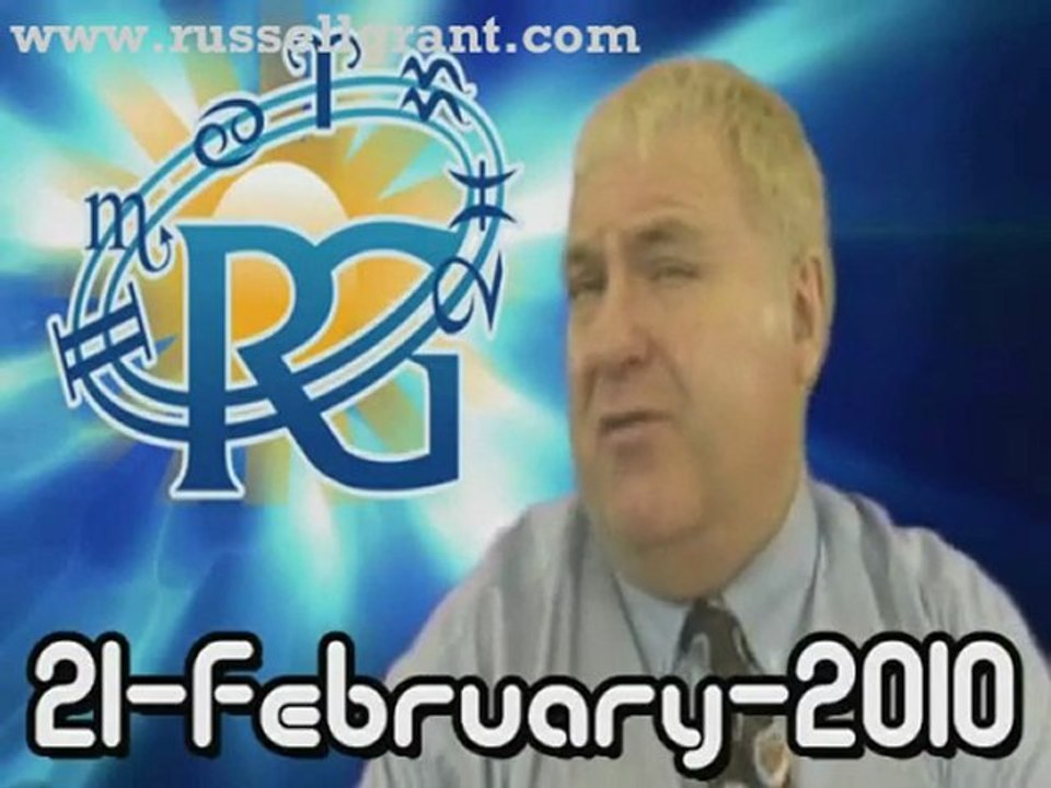 RussellGrant.com Video Horoscope Sagittarius February Sunday