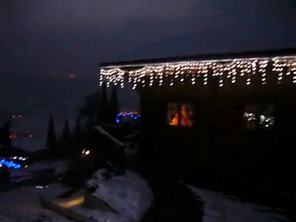 13 02 2010 Illumination du village de vacances a Passy