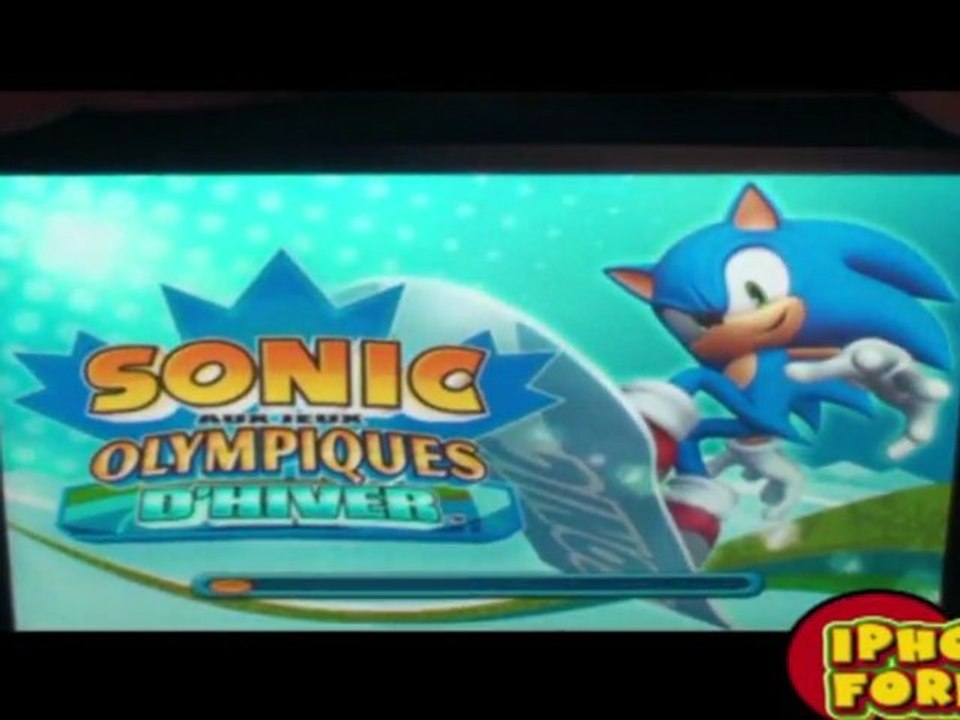 Sonic Aux Jeux Olympiques "Test"