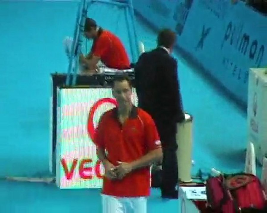 La finale Llodra - Benneteau : Balle de match