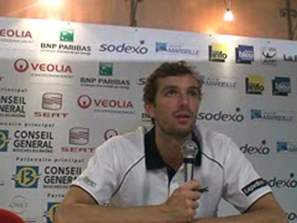 Conférence de presse : Julien Benneteau - 21 Février 2010