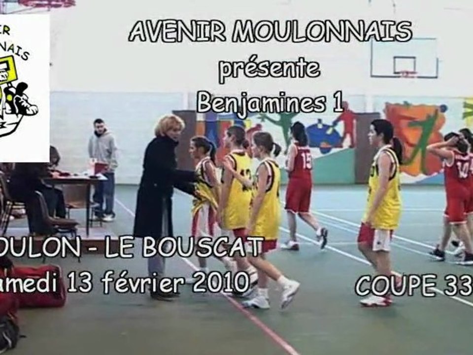 Basket MOULON, benjamines 1
