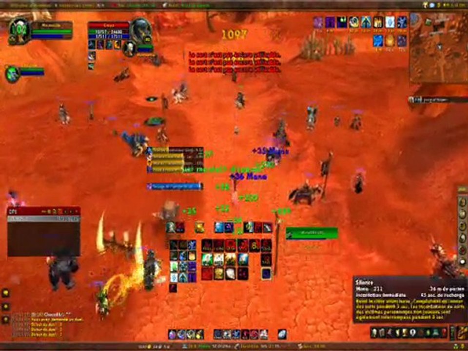 WOW duel priest ombre VS chaman élémentaire (02/2010)