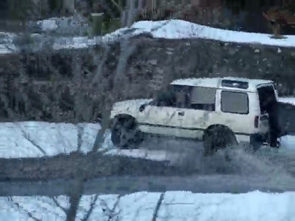 4x4 discovery a l'action