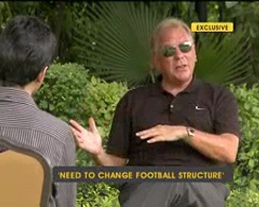 Interview With Indian Football Team Coach Bob Houghton