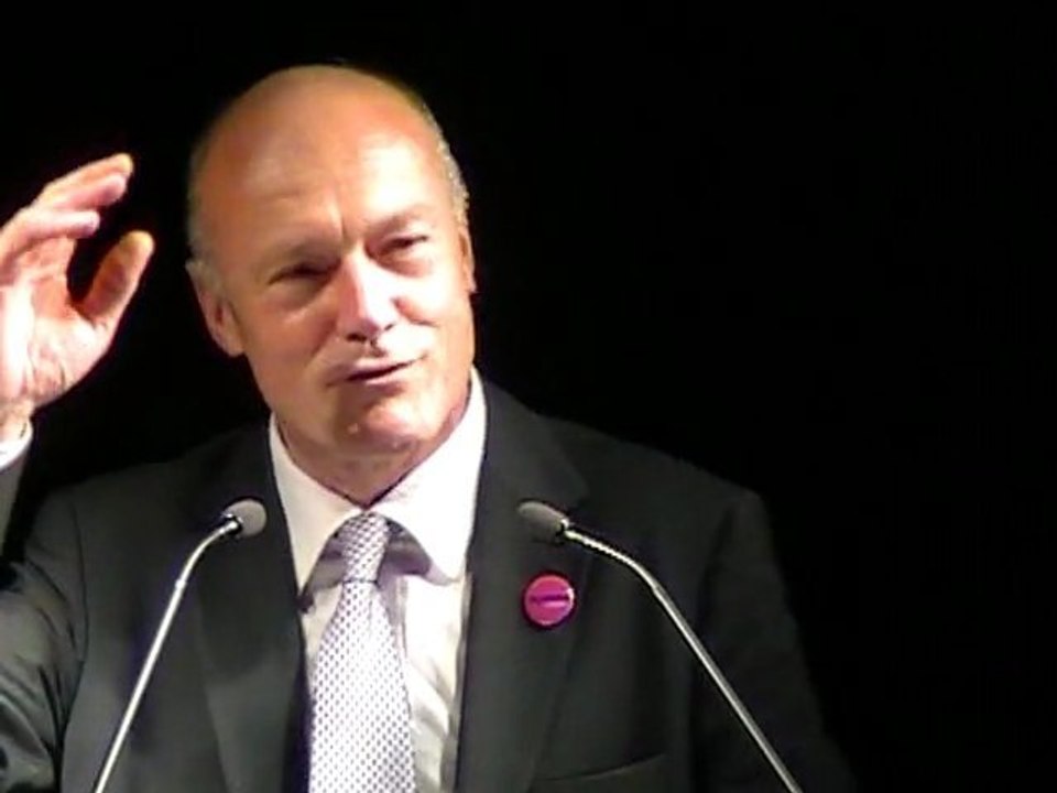Alain Rousset au banquet des Territoires à Libourne