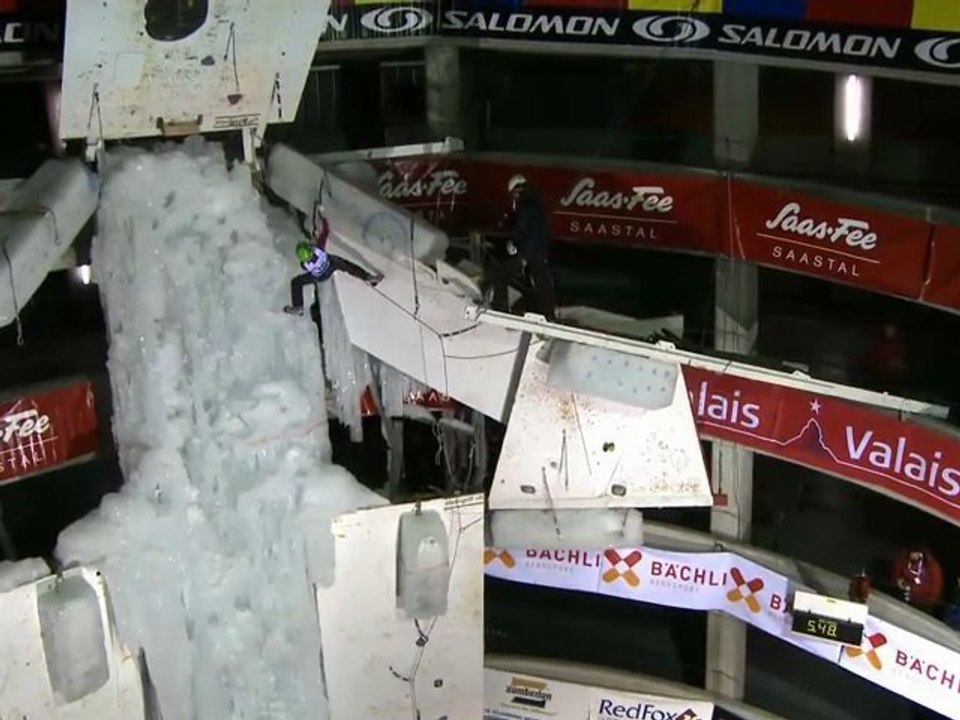 Saas Fee Ice Climbing World Cup 2010
