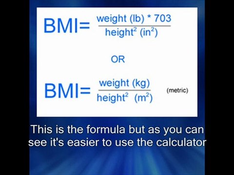 How to calculate Weight according to your Height - video Dailymotion