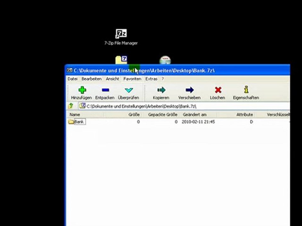 Ordner mit Passwort schützen