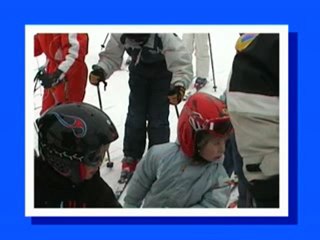 théo 4 ans en ski au Meix musy