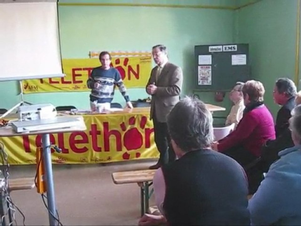 Remerciements pour leTéléthon 2009 à La Ferté-sous-Jouarre