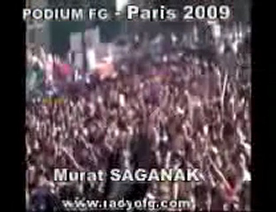 podium FG - Fransa Paris 2009 - Murat SAGANAK
