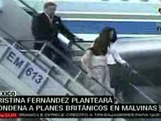 Arriba a México Cristina Fernández