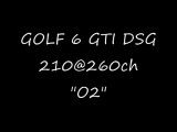 Reprog moteur Golf 6 GTI TSI DSG 210@260ch o2programmation