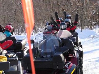 Randonnée a Rawdon 9 janvier 2010