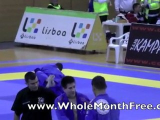 BJJ Columbia MD | European BJJ Open - Keith Cebula 1st match