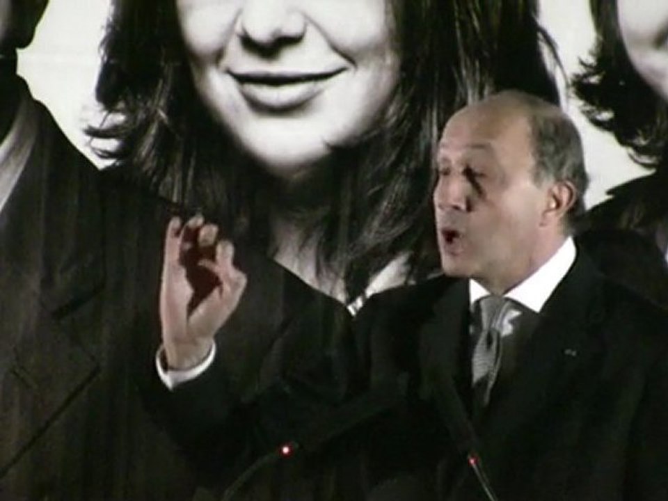 MEETING DE L'INDRE LAURENT FABIUS - 2EME PARTIE