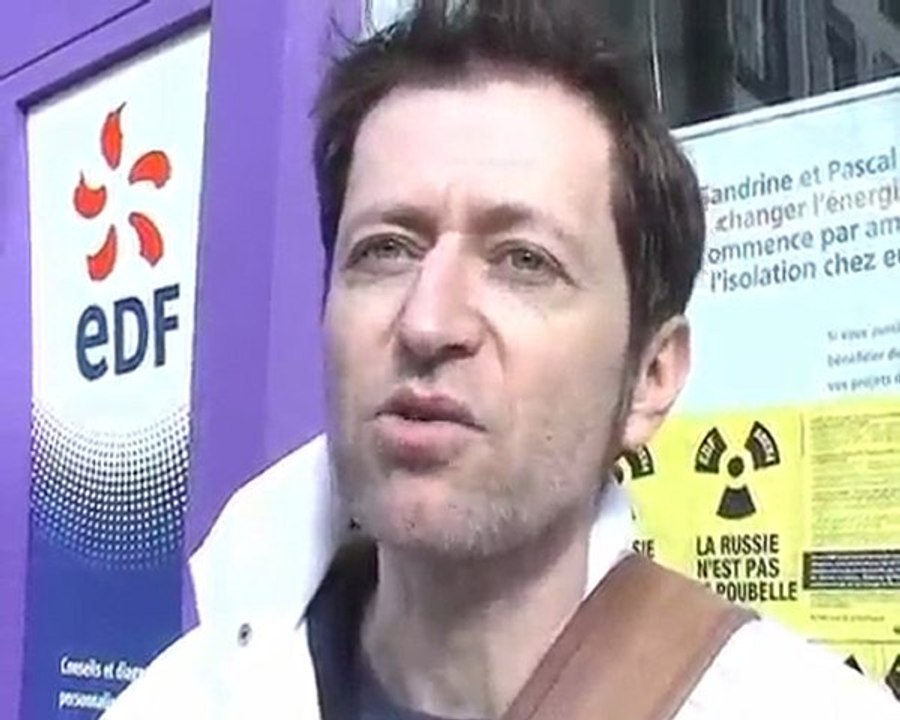 Greenpeace Clermont-Ferrand - Action anti-nucléaire