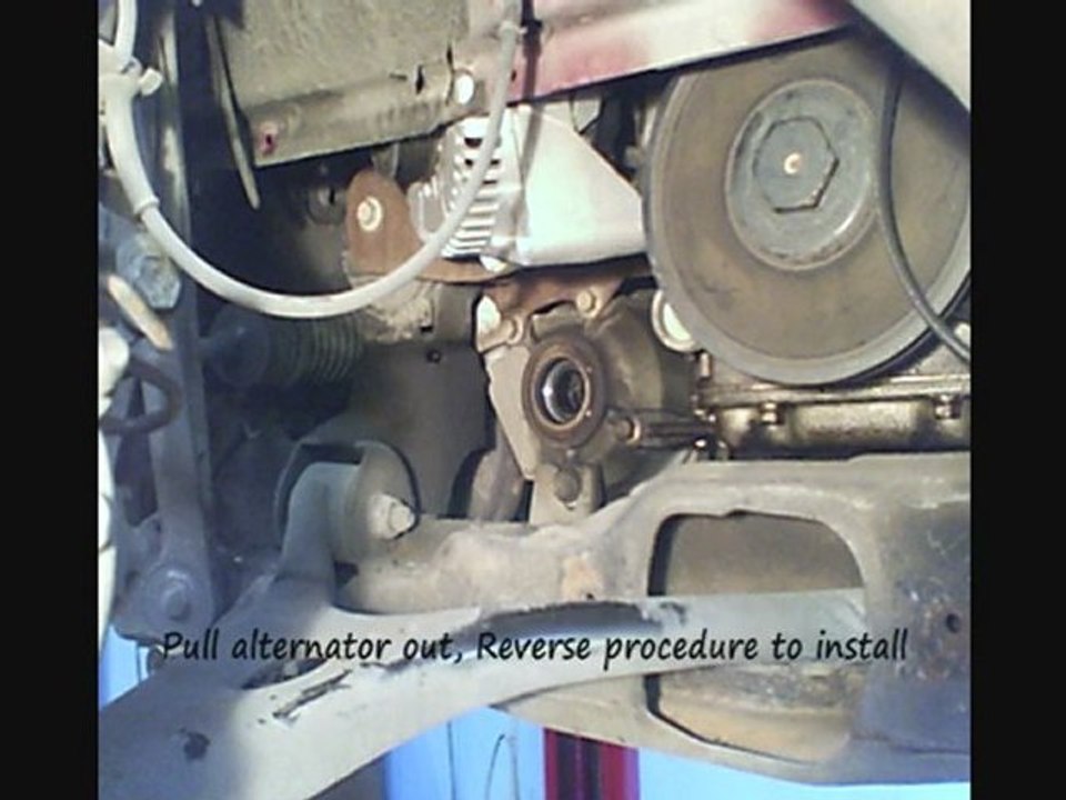 Ford Taurus Alternator Replacement Using Torch?