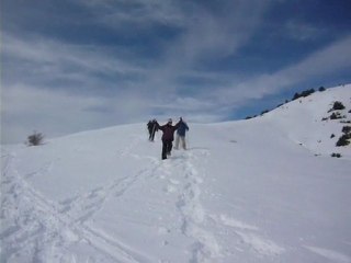 Raquette COL DU FANGET Février 2010