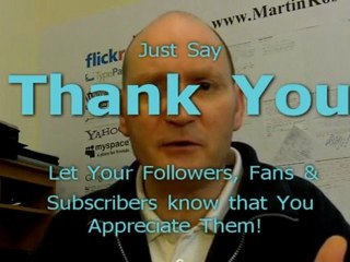 Don't Take Subscribers & Fans for Granted