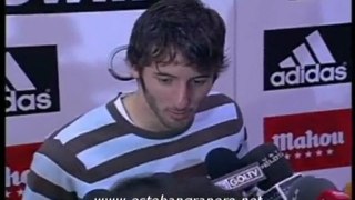 Esteban Granero - despues el partido (21.02.10)