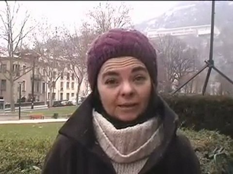 Corinne Bernard candidate Europe Ecologie Rhône-Alpes Isère