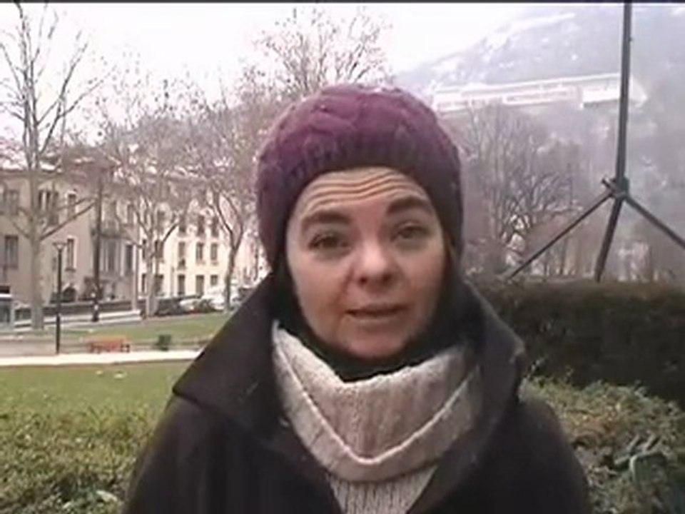 Corinne Bernard candidate Europe Ecologie Rhône-Alpes Isère