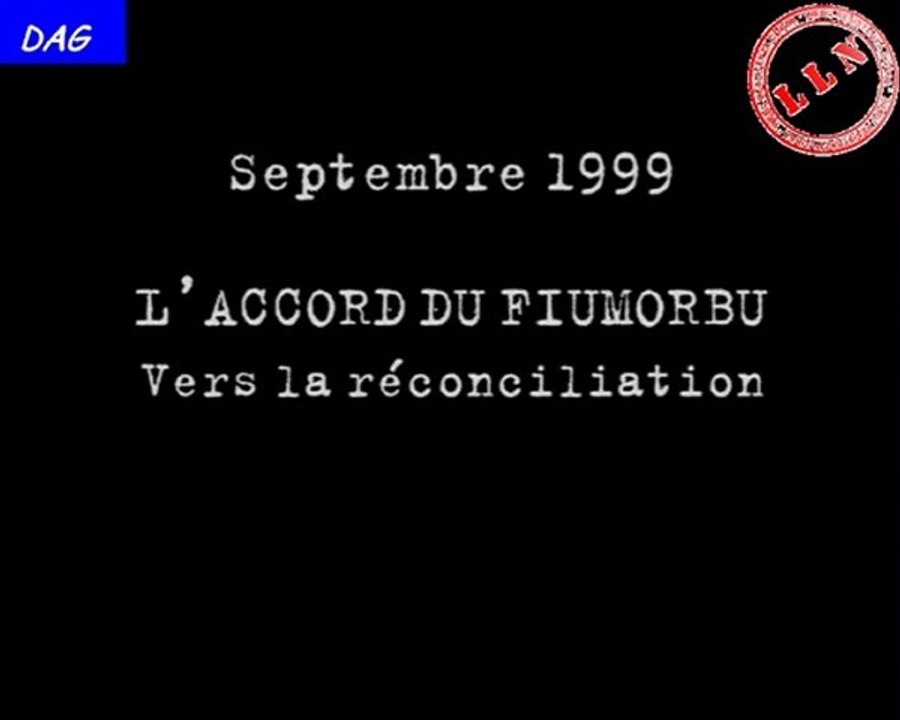 Archives LLN : Les accords de Migliacciaru