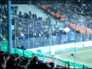 ASSE-Montpellier Kop Nord salutations