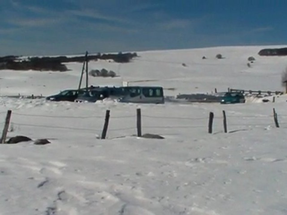 Vue panoramique depuis le relais des Lacs, col de bonnecombe