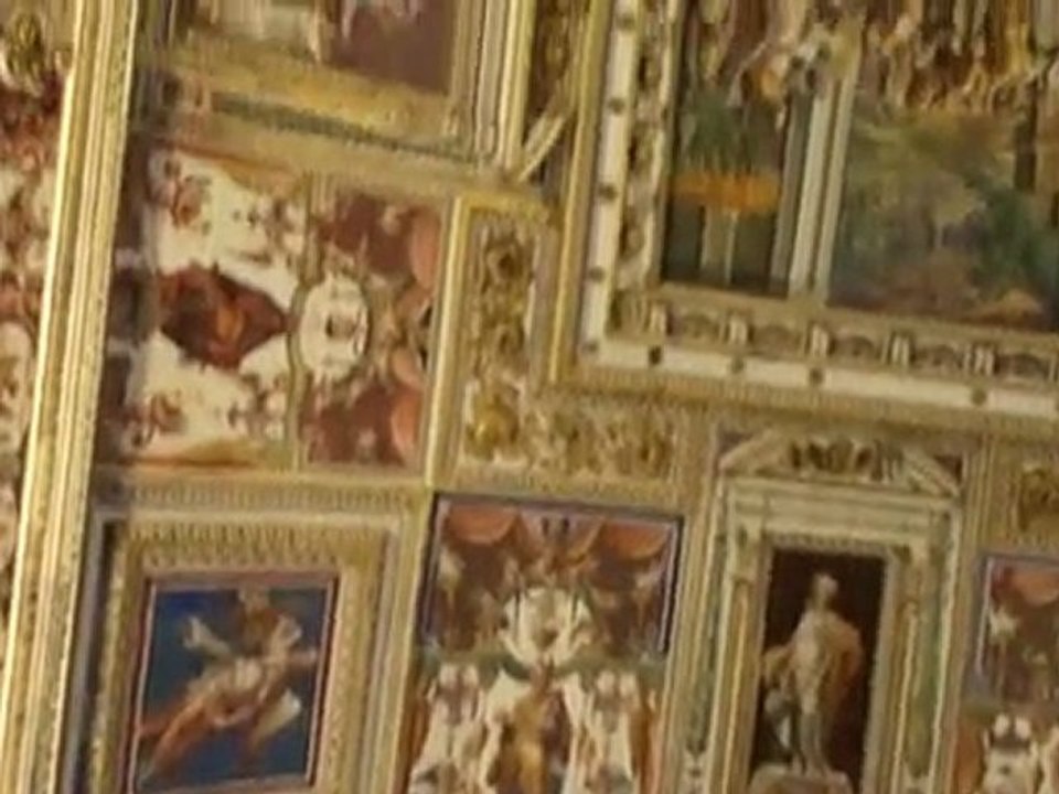 Inside the Vatican buildings, Rome, Italy