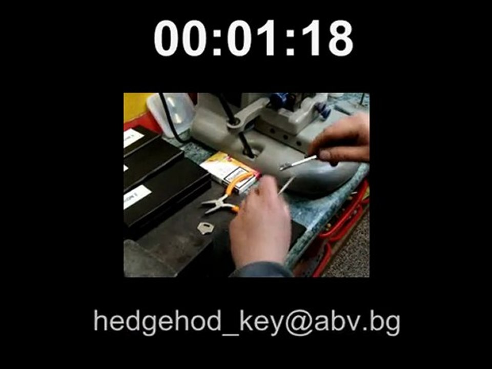 opening the key lock ELBOR 1