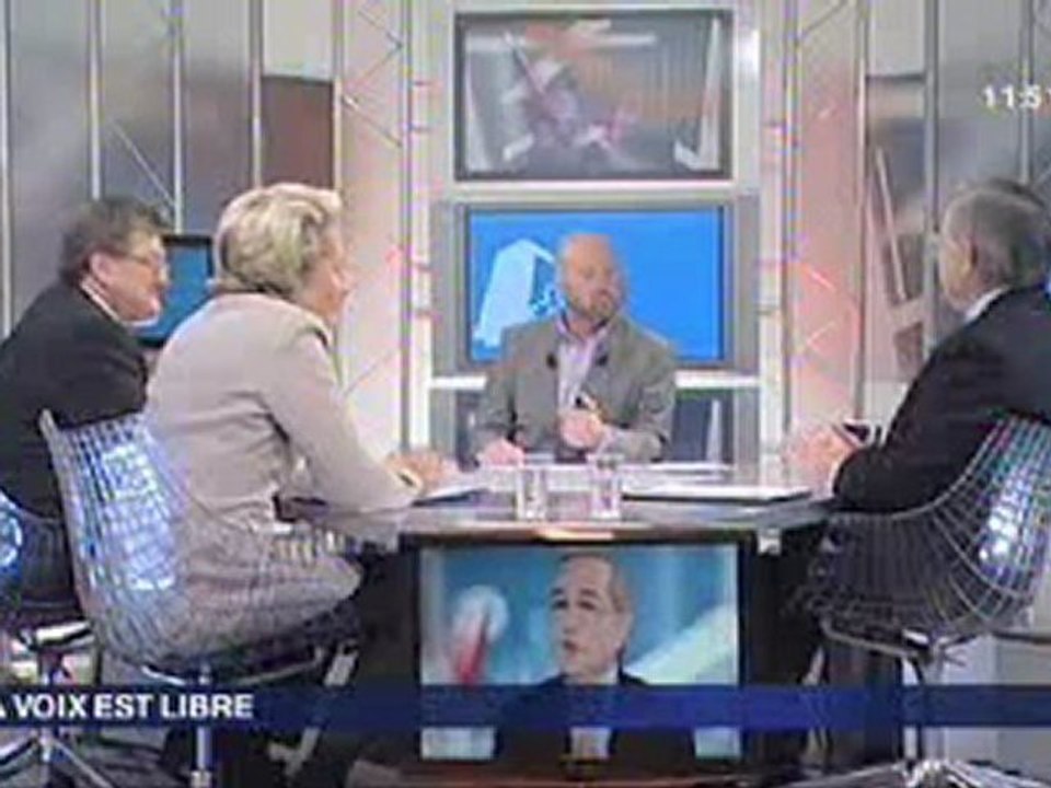 Caroline Cayeux - La Voix est libre - Fr3 - 6mars - Part 2