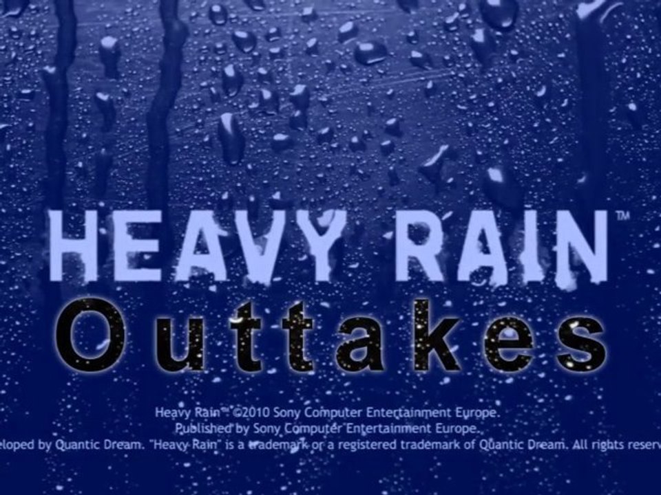 Heavy Rain Outtakes