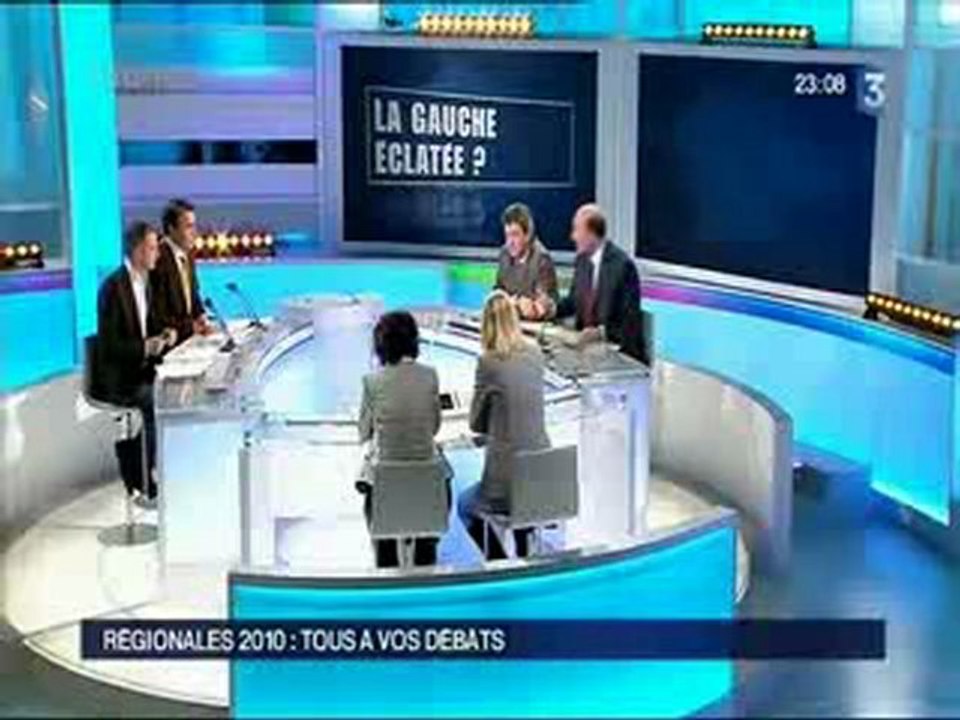 Débat Régionales 2010 de France 3 du 21.02.10 (3ème partie)