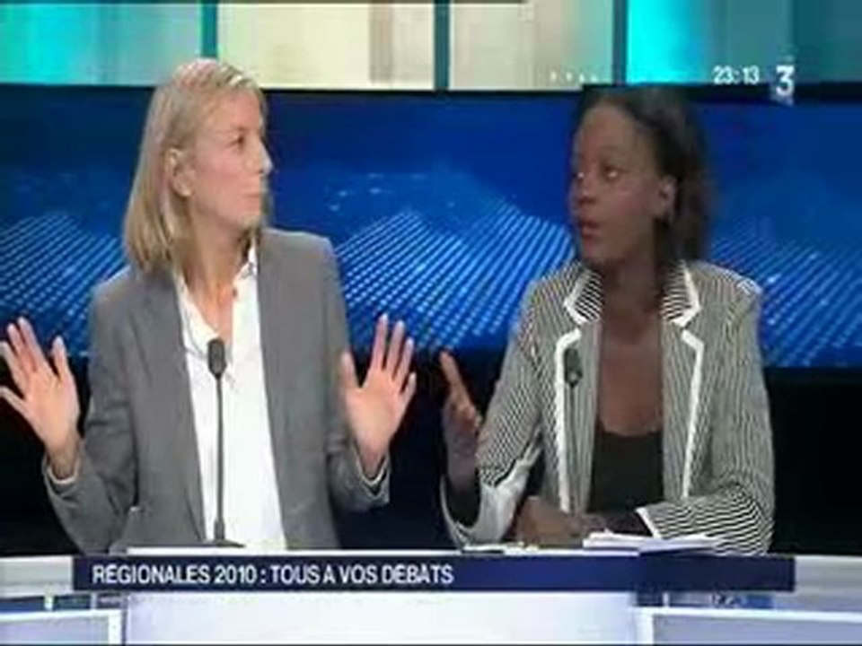 Débat Régionales 2010 de France 3 du 21.02.10 (4ème partie)