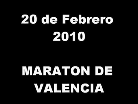 2010_02_21 Maratón de Valencia (CLUB MARATON GUADALAJARA)