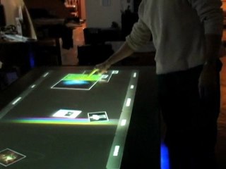 EM Spectrum 100" Multitouch Table Exhibit