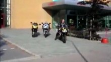 Régis fait de la moto !