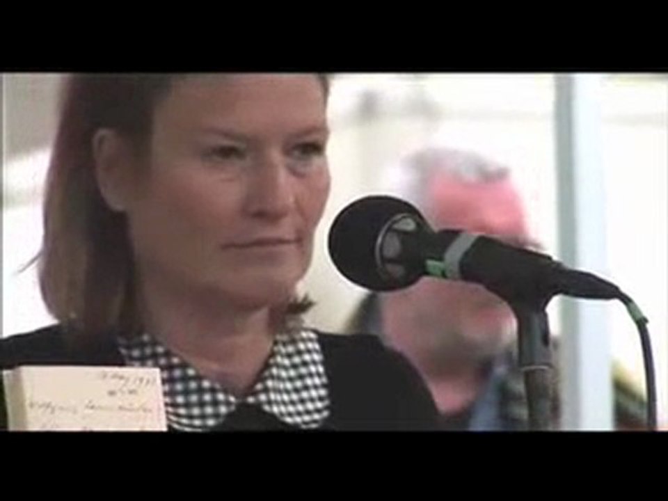 73. Jahrestag der Buecherverbrennung - Suzanne von Borsody